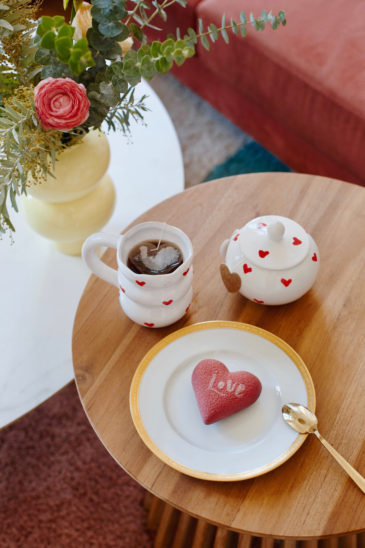 Coffret gourmand : Pompe aortique + 5 sachet de thé Tea Heritage