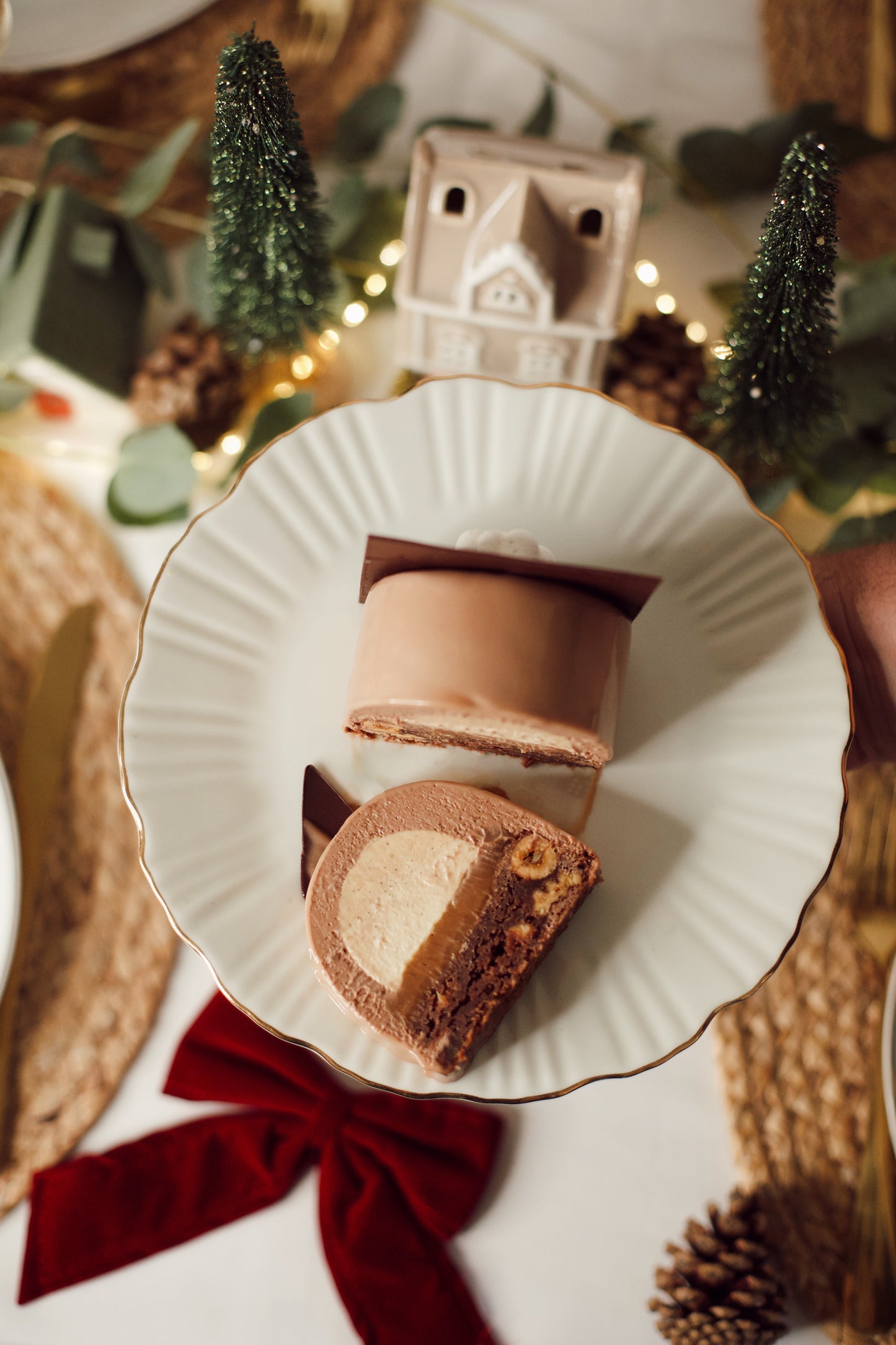 Bûche choc' l'éclair - 6 pers