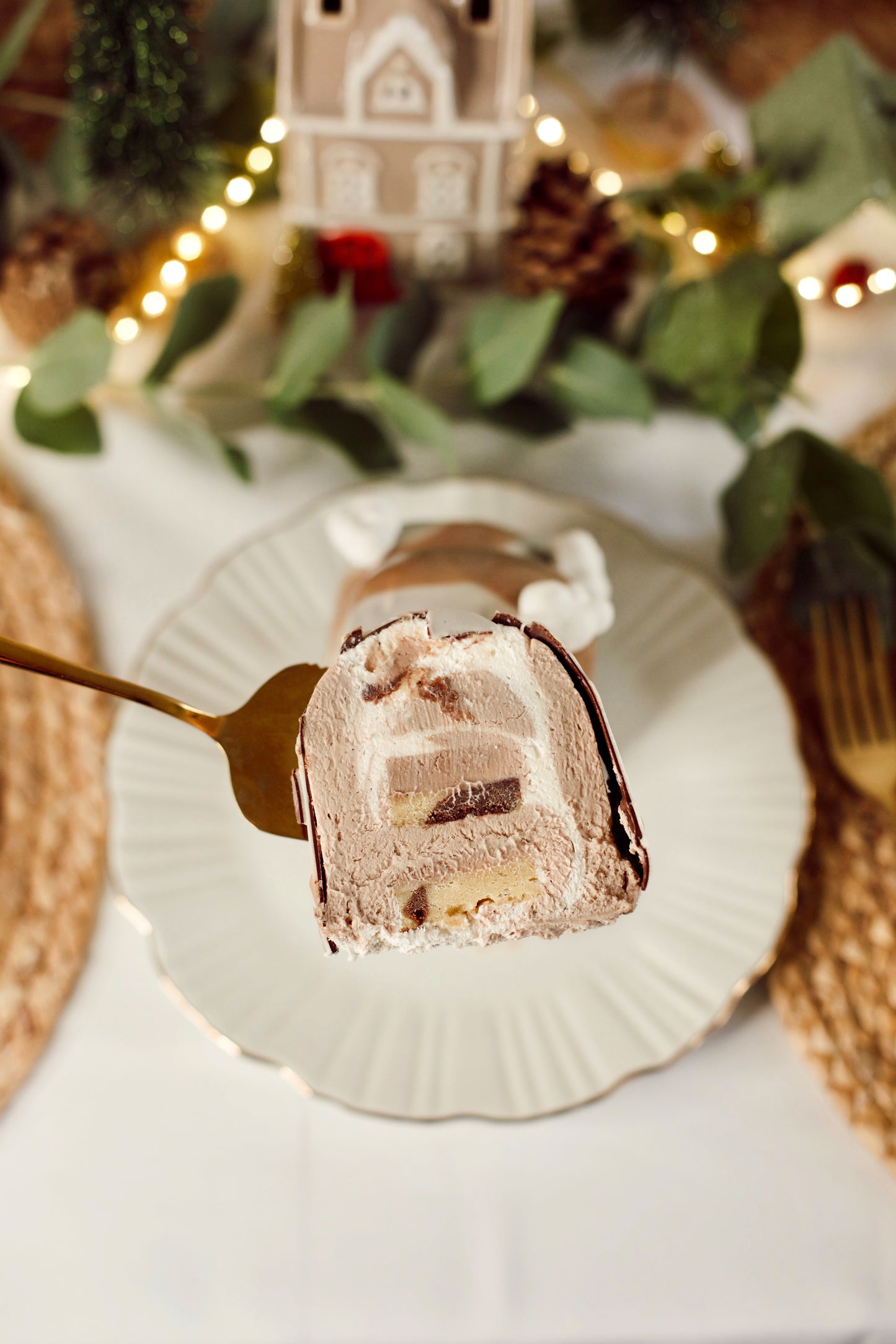 Bûche marbré Mariller - 6 pers