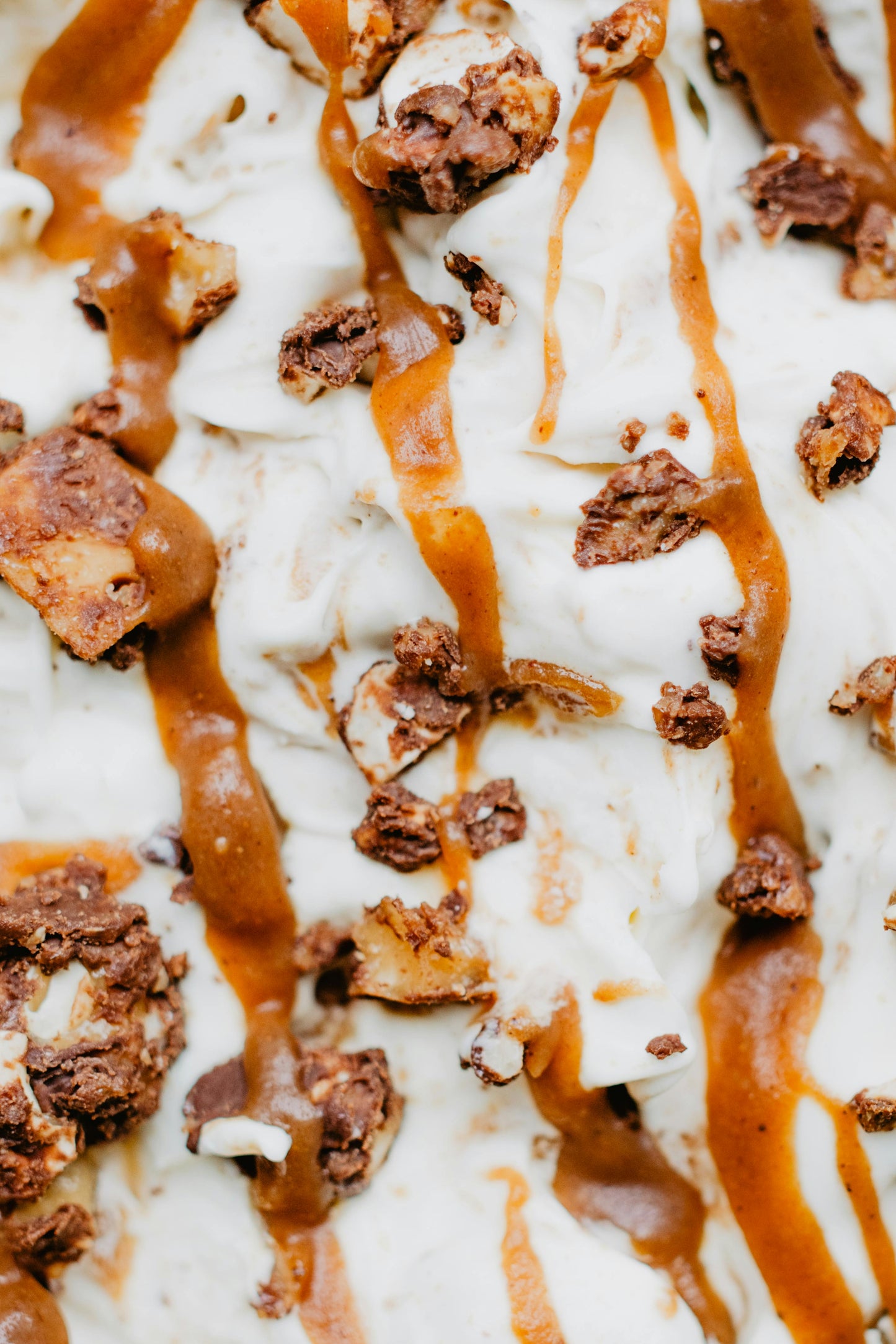 Crème glacée - Vanille/Brownie/Caramel (180g/380g)