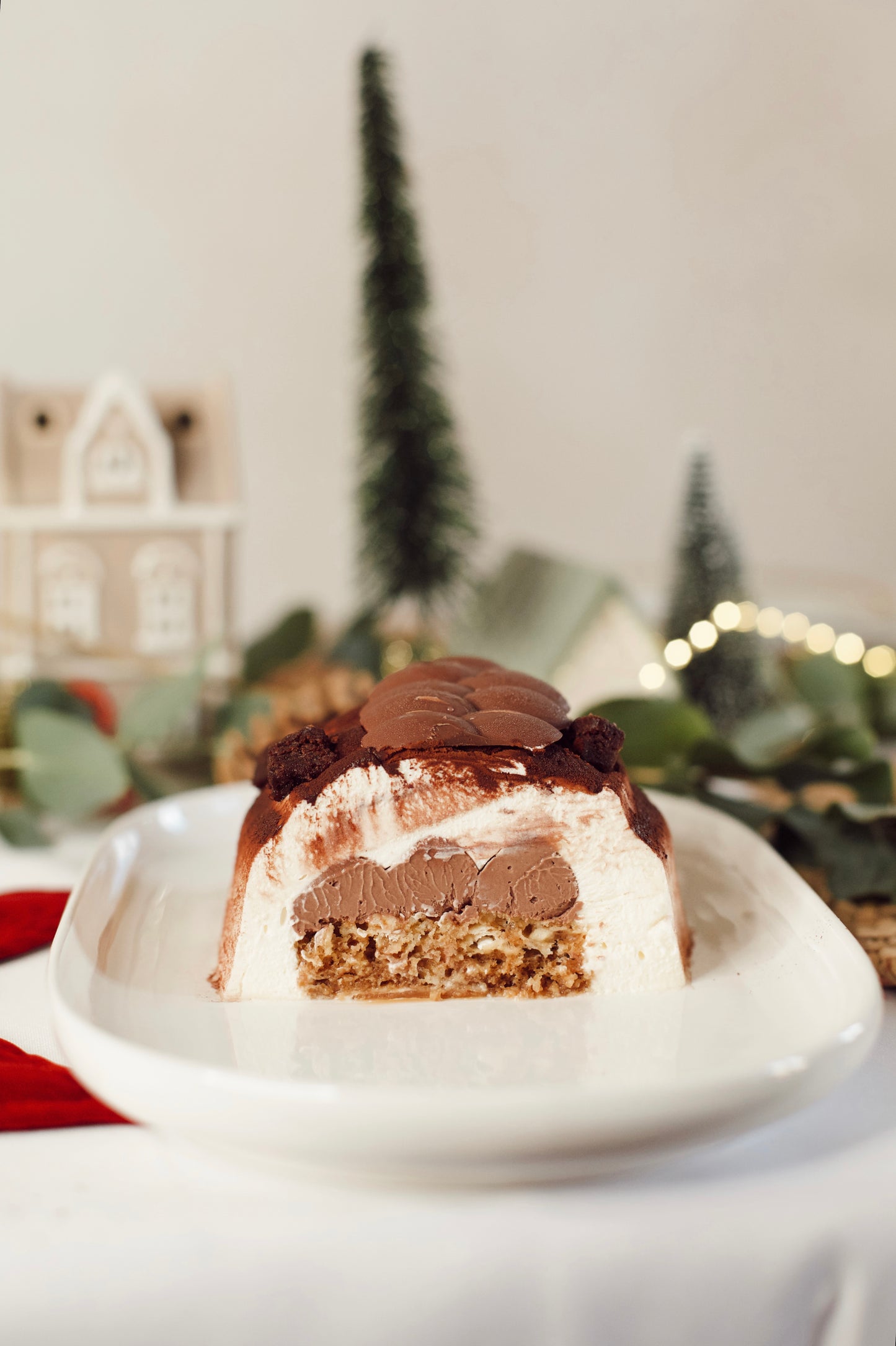 Bûche tiramisu - 6/8 pers